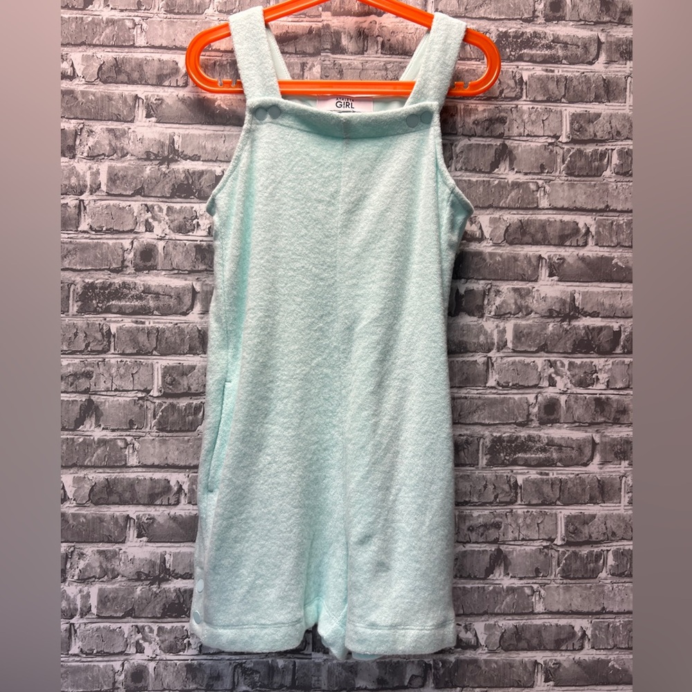 Athleta Mint Green Girls Terry Romper